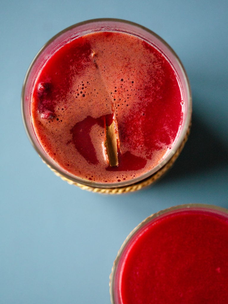 Rote Bete Latte