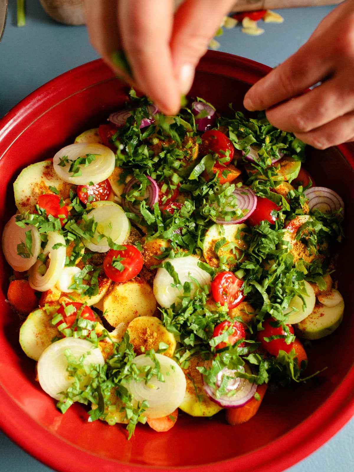 marokkanische Gemüse-Tajine