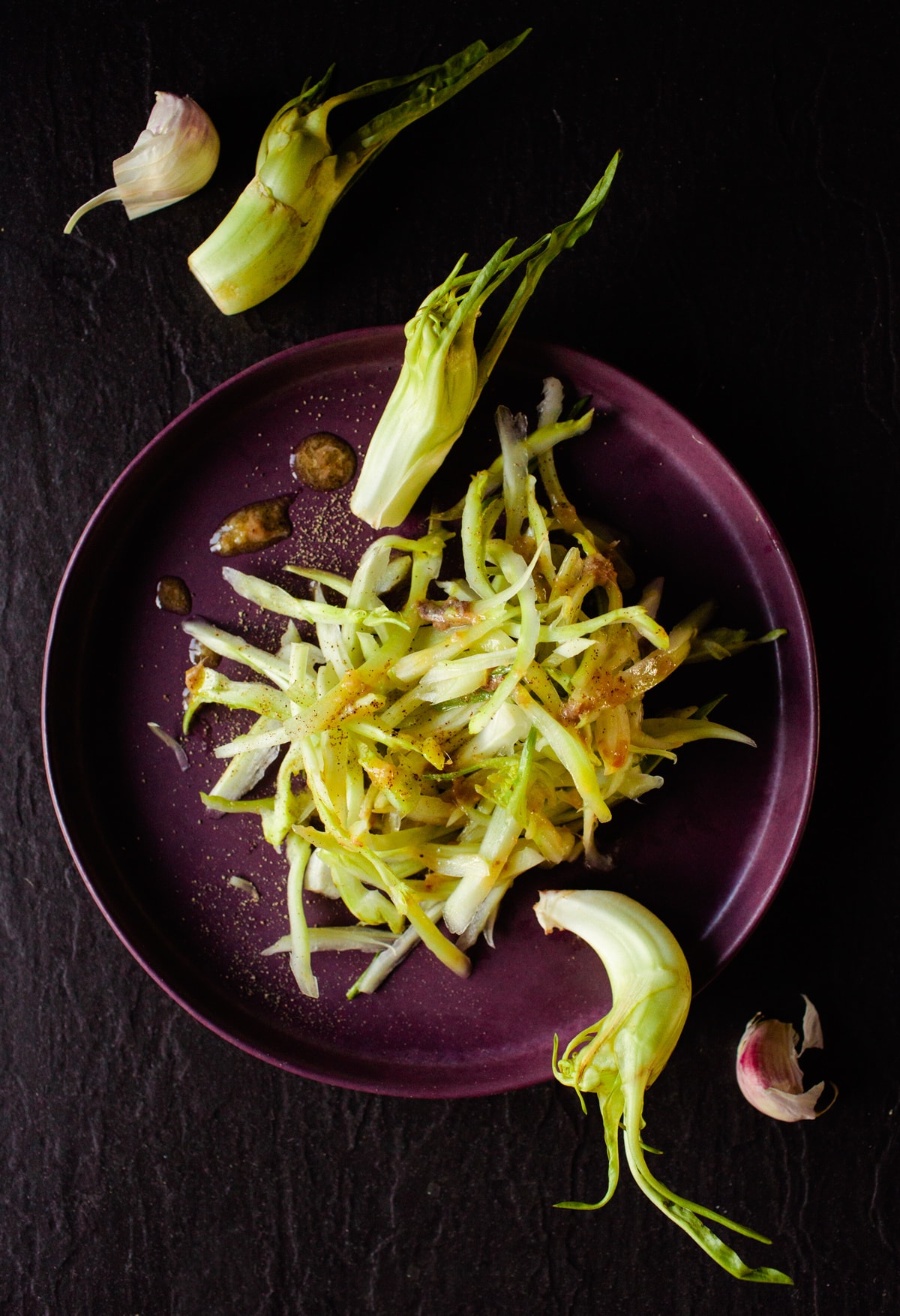 Puntarelle Romane Salat