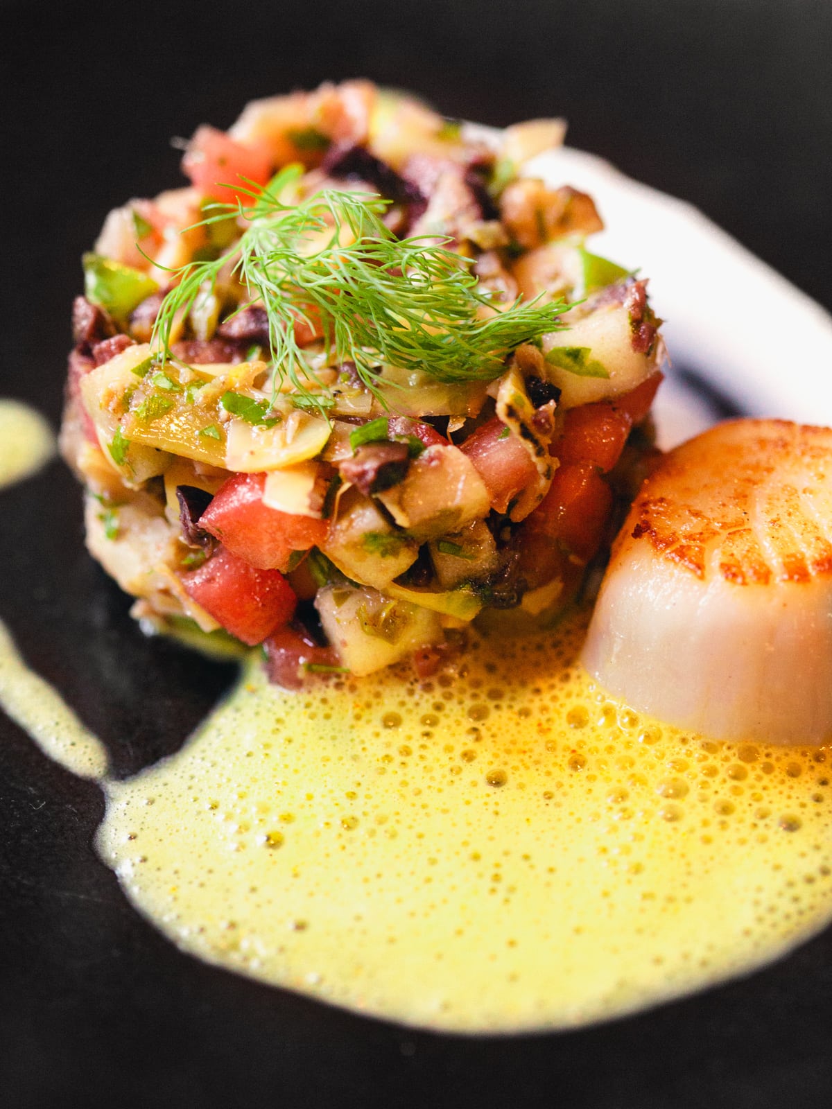 Artischockensalat mit Jakobsmuschel und Limettenschmand - STERNEACKER ...